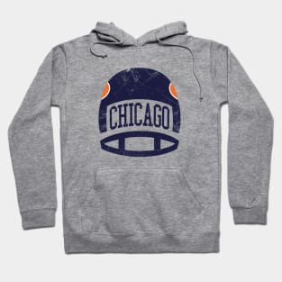 Chicago Retro Helmet - White Hoodie